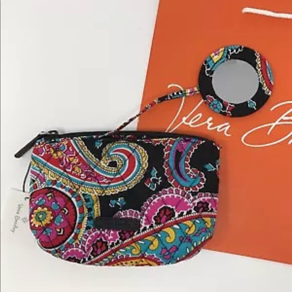 Vera Bradley Mirror Cosmetic Case NWT